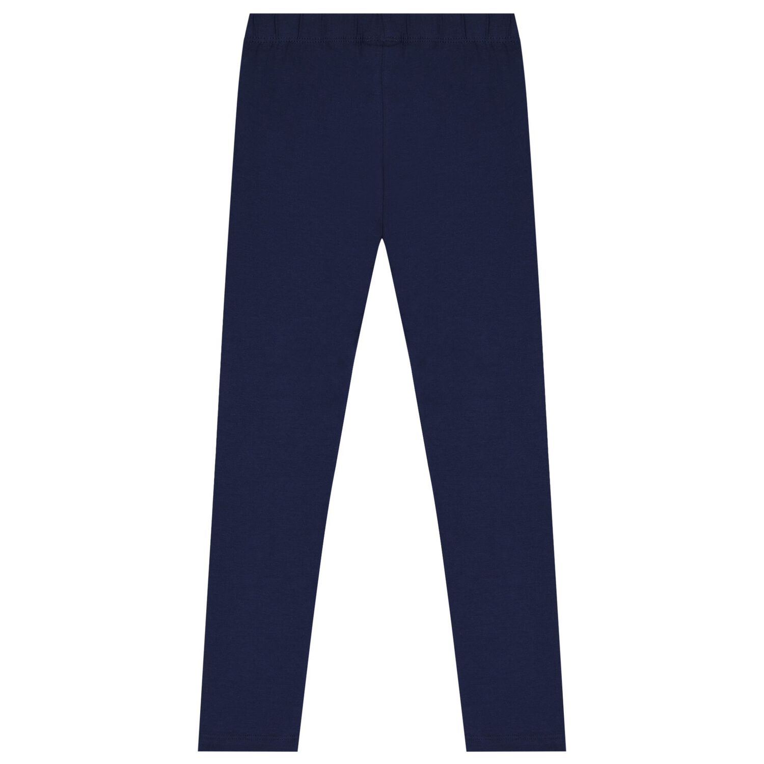 Girls White & Navy Blue Leggings Set, 2, hi-res image number null