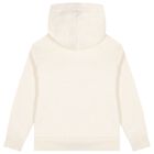 Ivory & Black Logo Hooded Top, 1, hi-res
