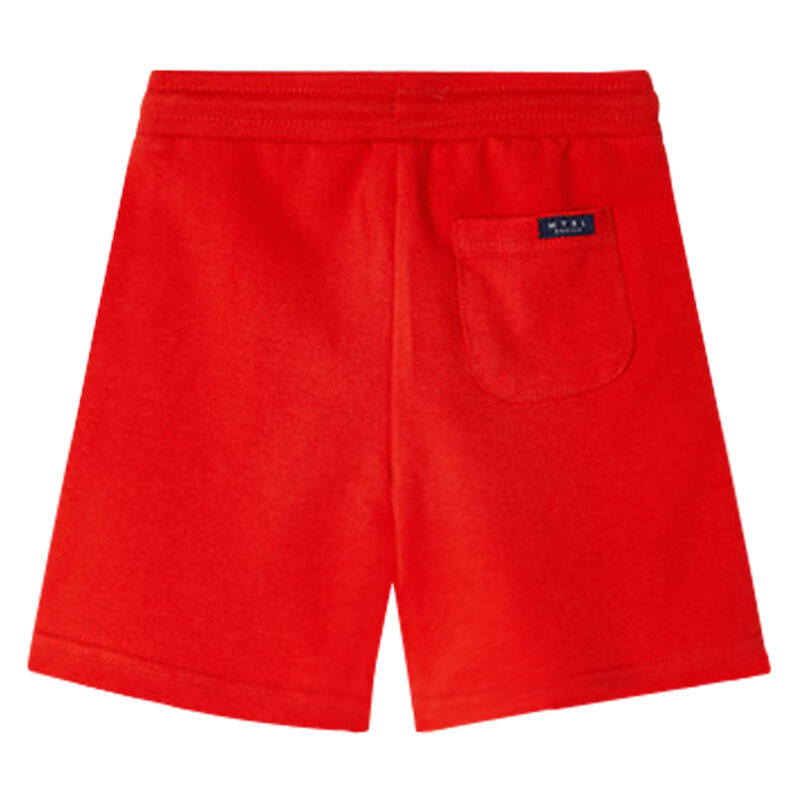 Boys Red Cotton Shorts, 4, hi-res image number null