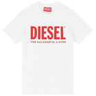 Boys White Logo T-Shirt, 1, hi-res