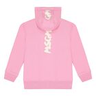 Younger Girls Pink Logo Tracksuit, 1, hi-res