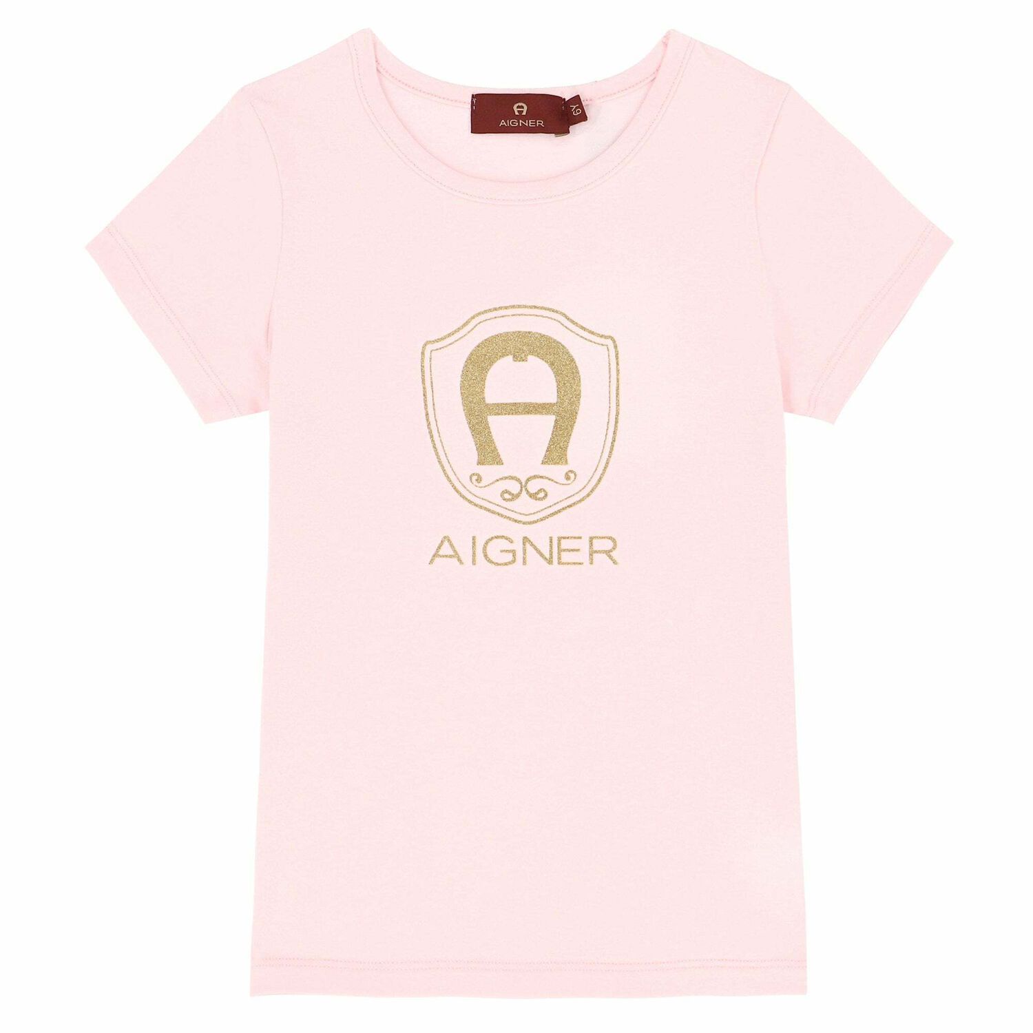 Girls Pink Logo Pyjamas, 1, hi-res