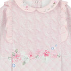 Baby Girls Pink Ruffled Babygrow, 1, hi-res