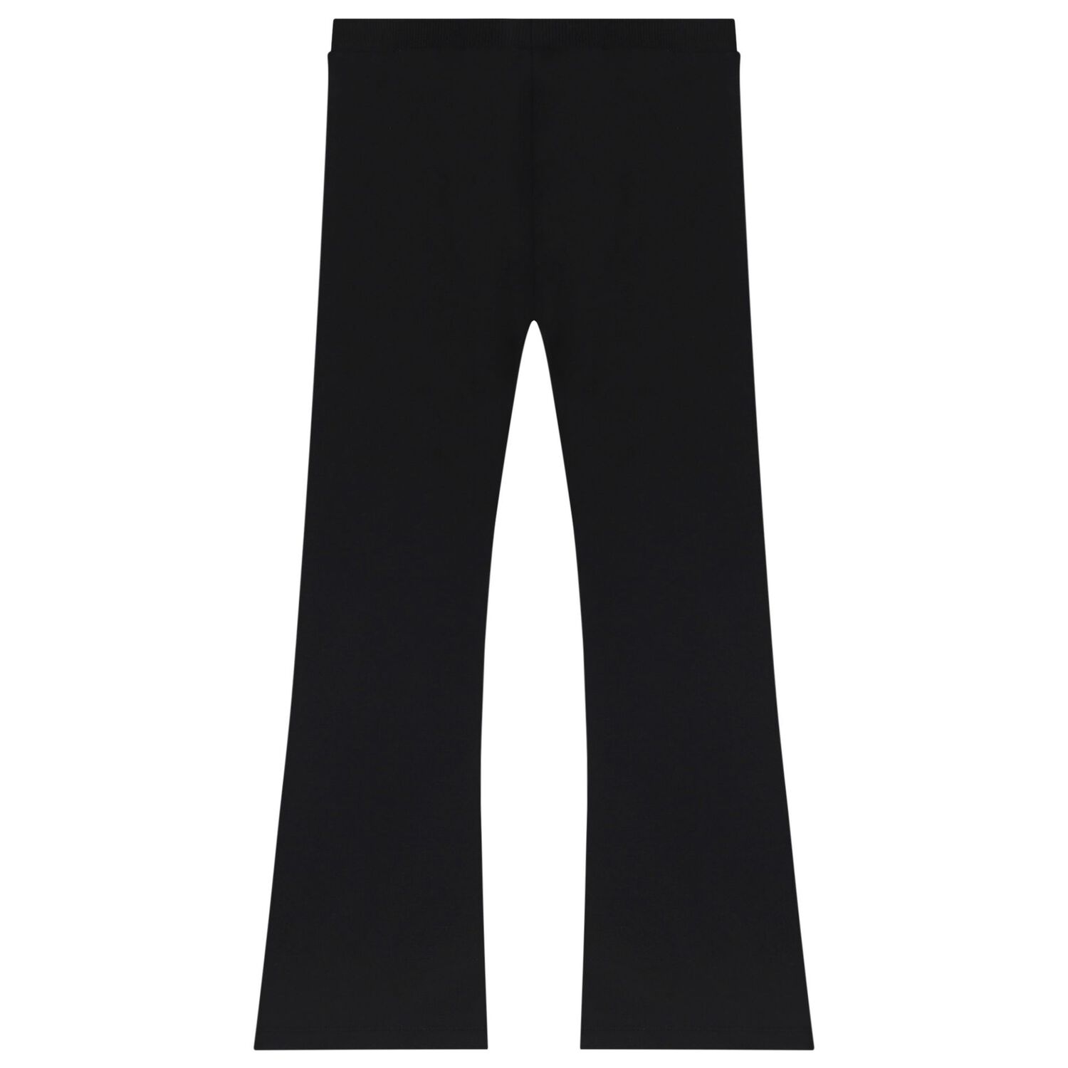Girls Black Logo Trousers, 1, hi-res image number null