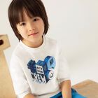 Boys Ivory Long Sleeve Top, 1, hi-res