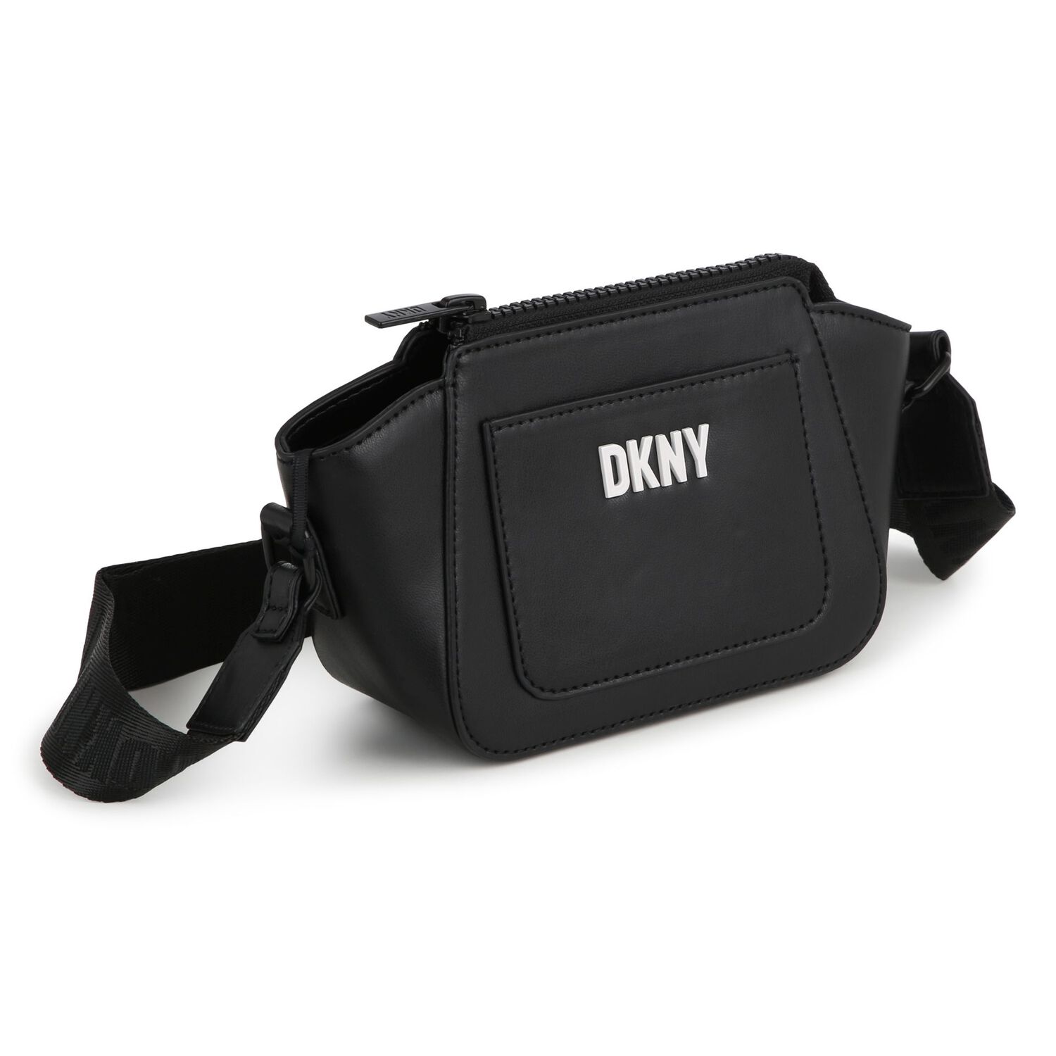 Girls Black Shoulder Bag, 1, hi-res