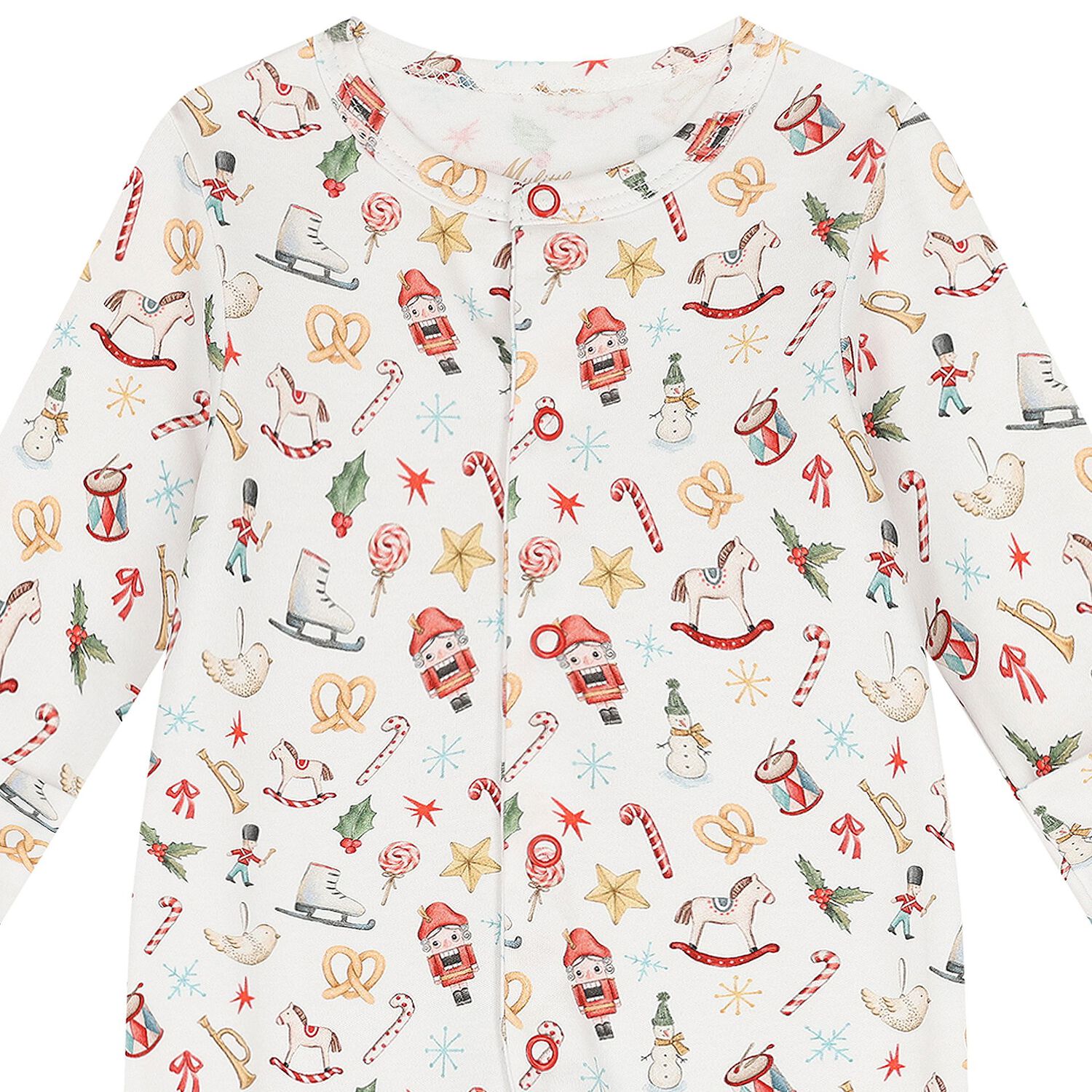 White Festive Babygrow Set, 1, hi-res image number null