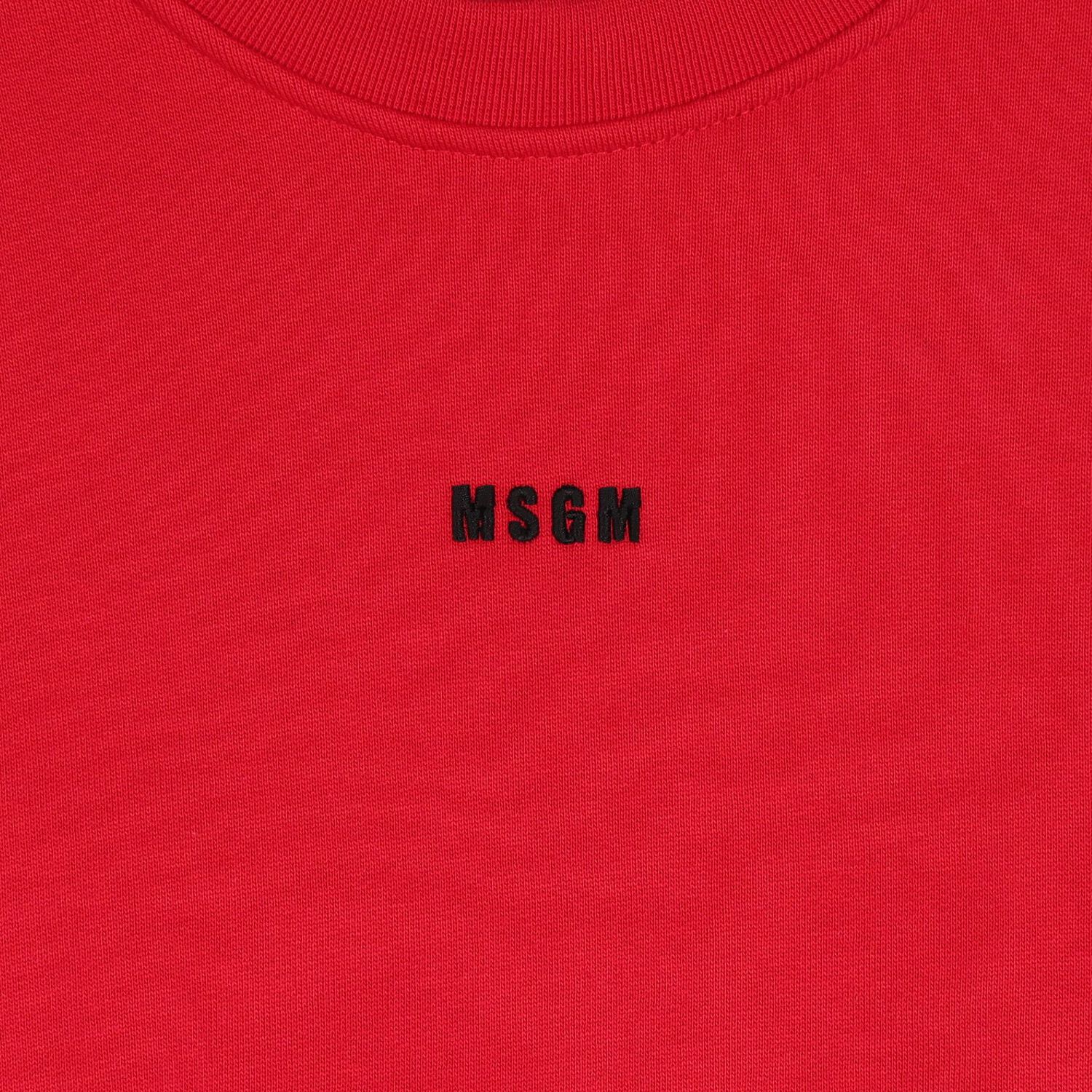 Girls Red Logo Sweatshirt Tulle Dress, 2, hi-res