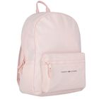 Girl Pink Logo Backpack, 2, hi-res