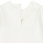 Girls Ivory Geo Map Bow Dress, 1, hi-res