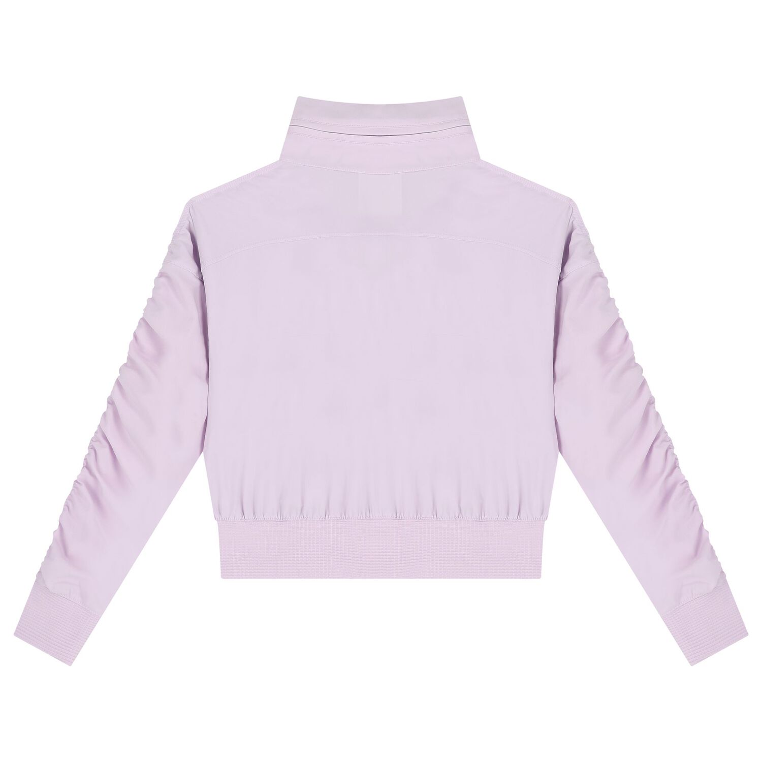 Girls Purple Logo Zip Up Top, 1, hi-res