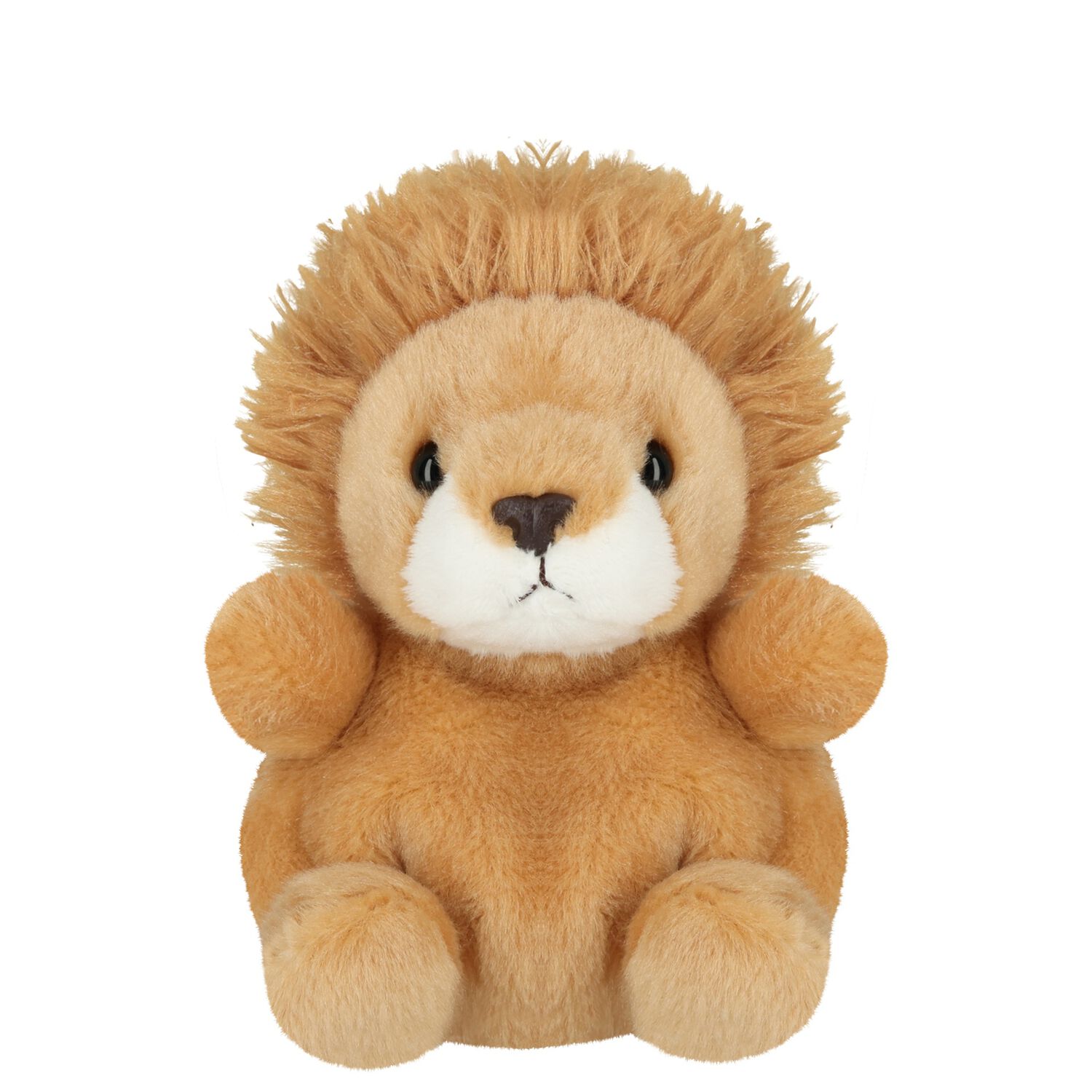 Beige Palm Pals Leno Lion Baby Soft Toy ( 14CM ), 1, hi-res
