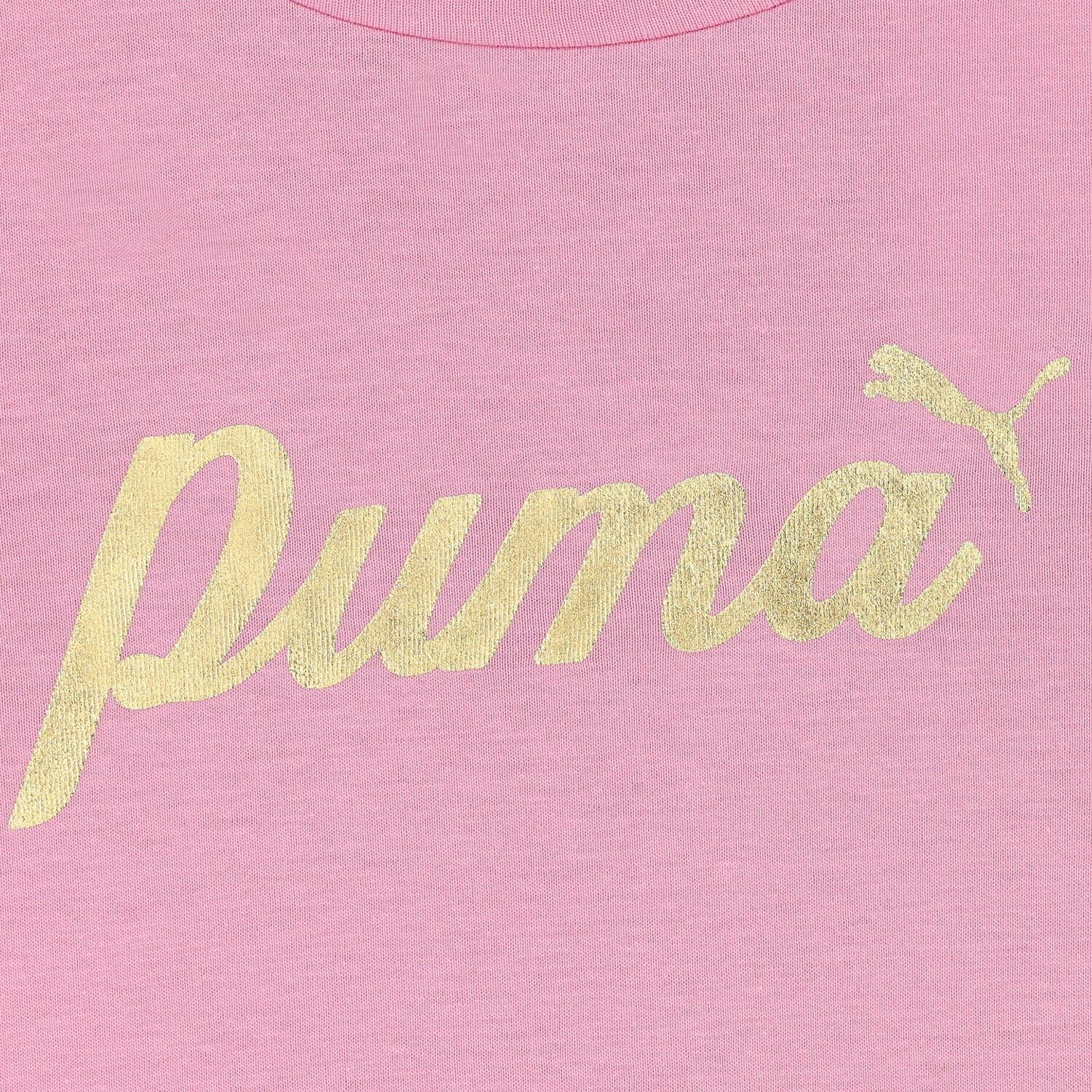 Girls Pink Logo T-Shirt, 1, hi-res