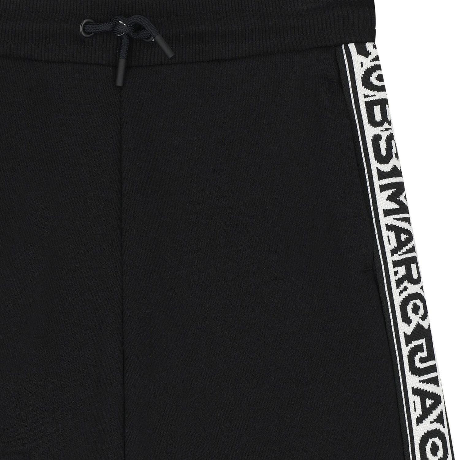 Black Logo Shorts, 1, hi-res