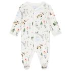 Ivory Central Park Babygrow, 1, hi-res