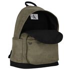 Boys Green Logo Backpack, 2, hi-res