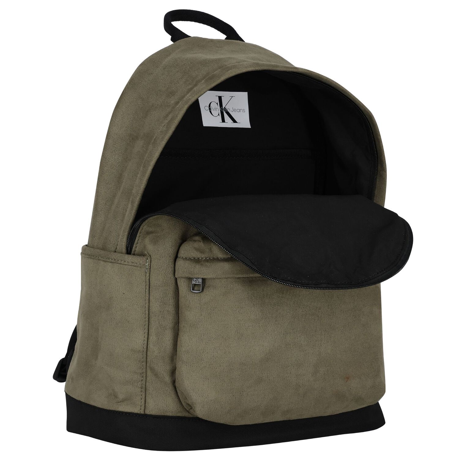 Boys Green Logo Backpack, 2, hi-res