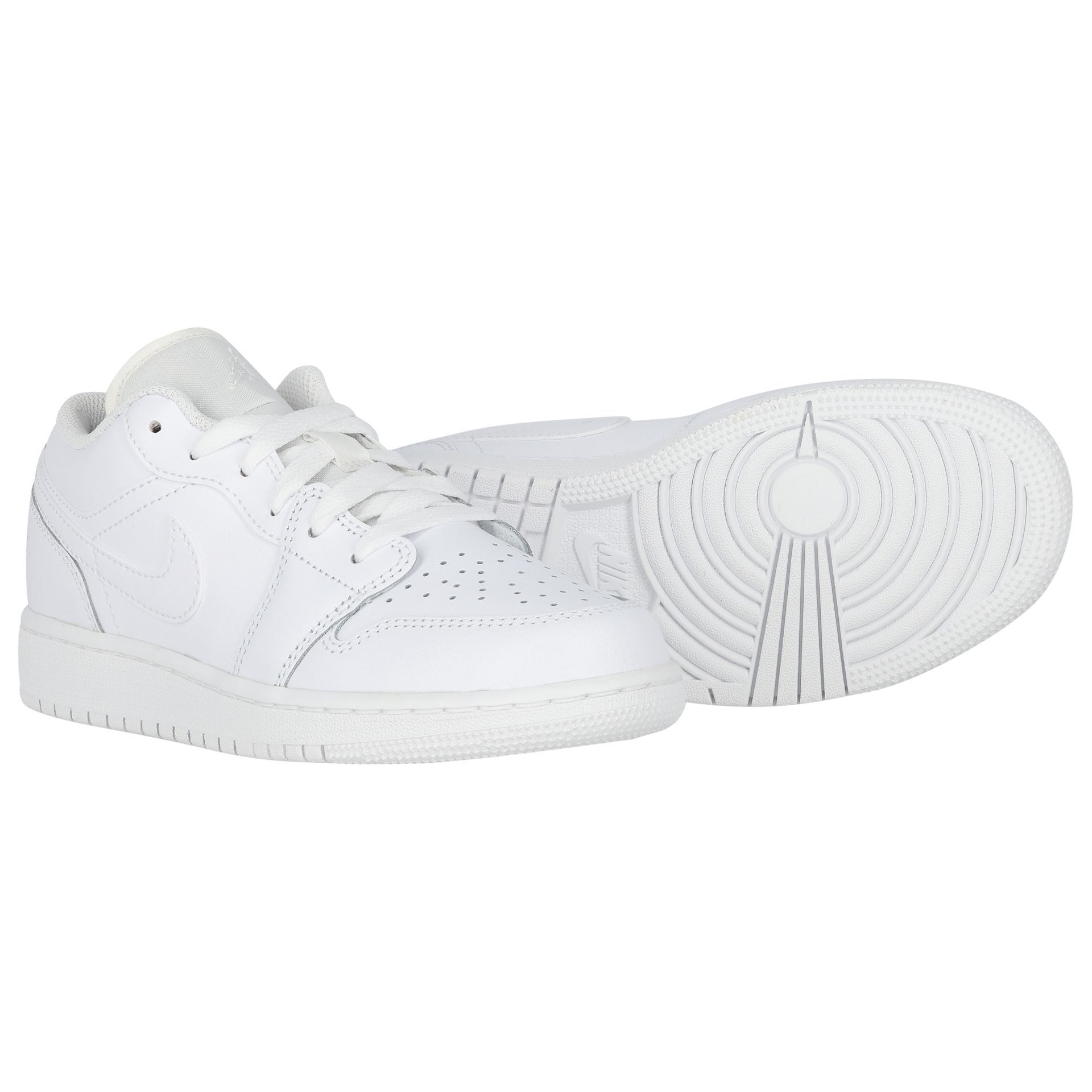 air jordan 1 low junior white