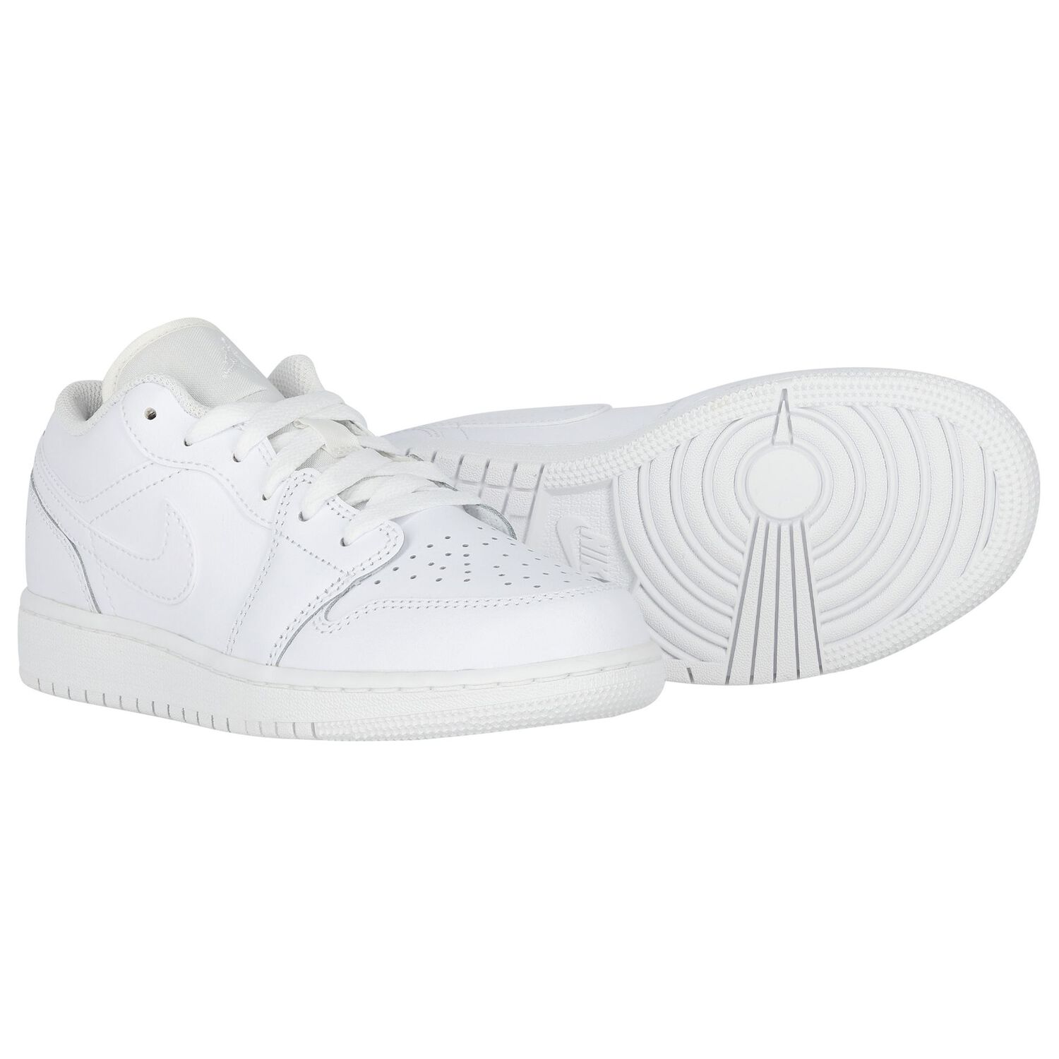 White Air Jordan 1 Low Trainers, 2, hi-res