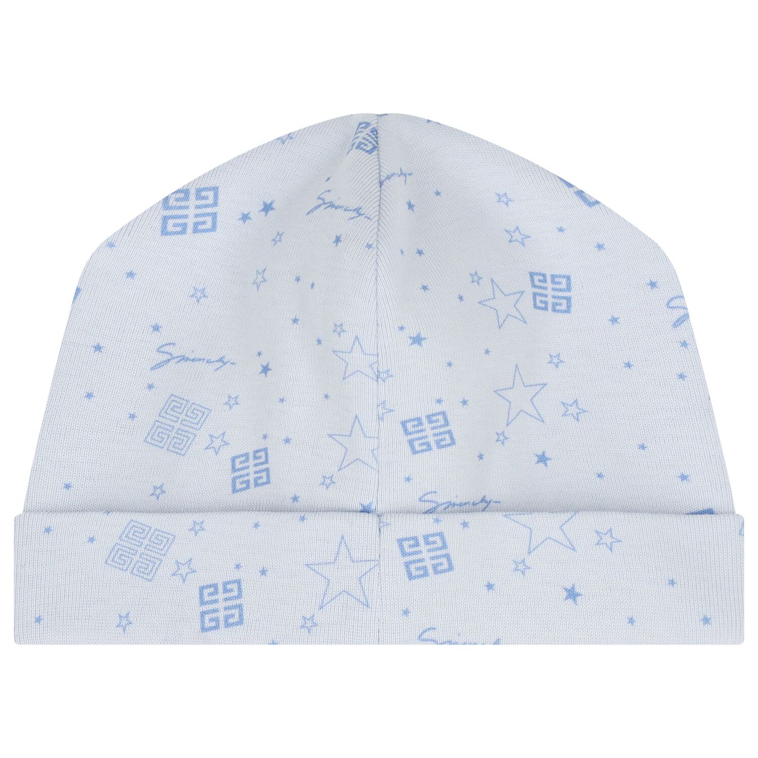 Blue Logo Baby Blanket & Hat Set, 2, hi-res image number null