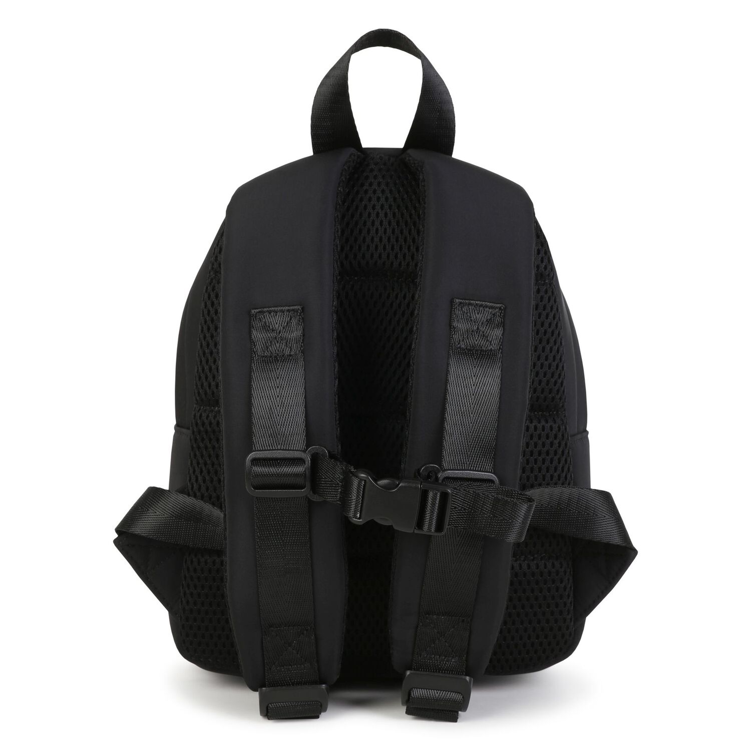 Boys Black Ikonik Karl Backpack ( 27cm ), 1, hi-res