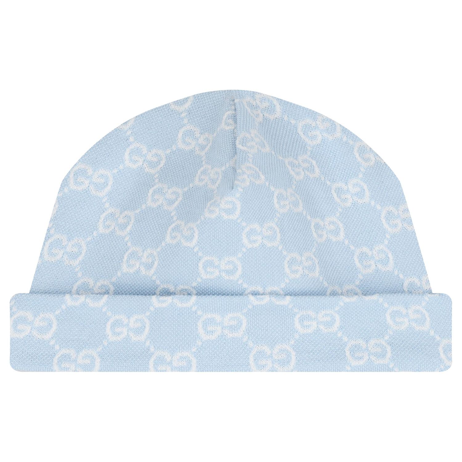 Baby Boys Blue GG Logo Babygrow Gift Set, 1, hi-res