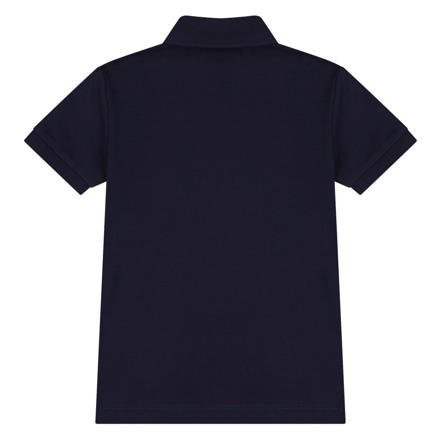 Younger Boys Navy Blue Polo Shirt, 2, hi-res