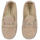 Boys Beige Suede Shoes, 2, hi-res