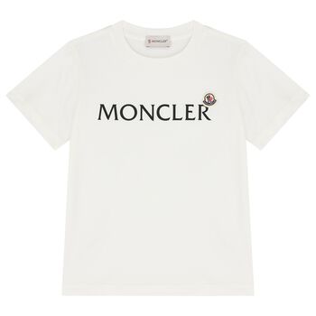 Boys Ivory Logo T-Shirt