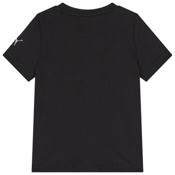 Boys Black Logo T-Shirt