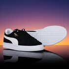 Black Suede Classic Trainers, 1, hi-res