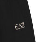 Boys Black Logo Tracksuit , 2, hi-res