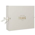 Ivory & Beige Geo Map Babygrow Gift Set , 3, hi-res