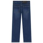 Boys Blue Denim Jeans, 1, hi-res