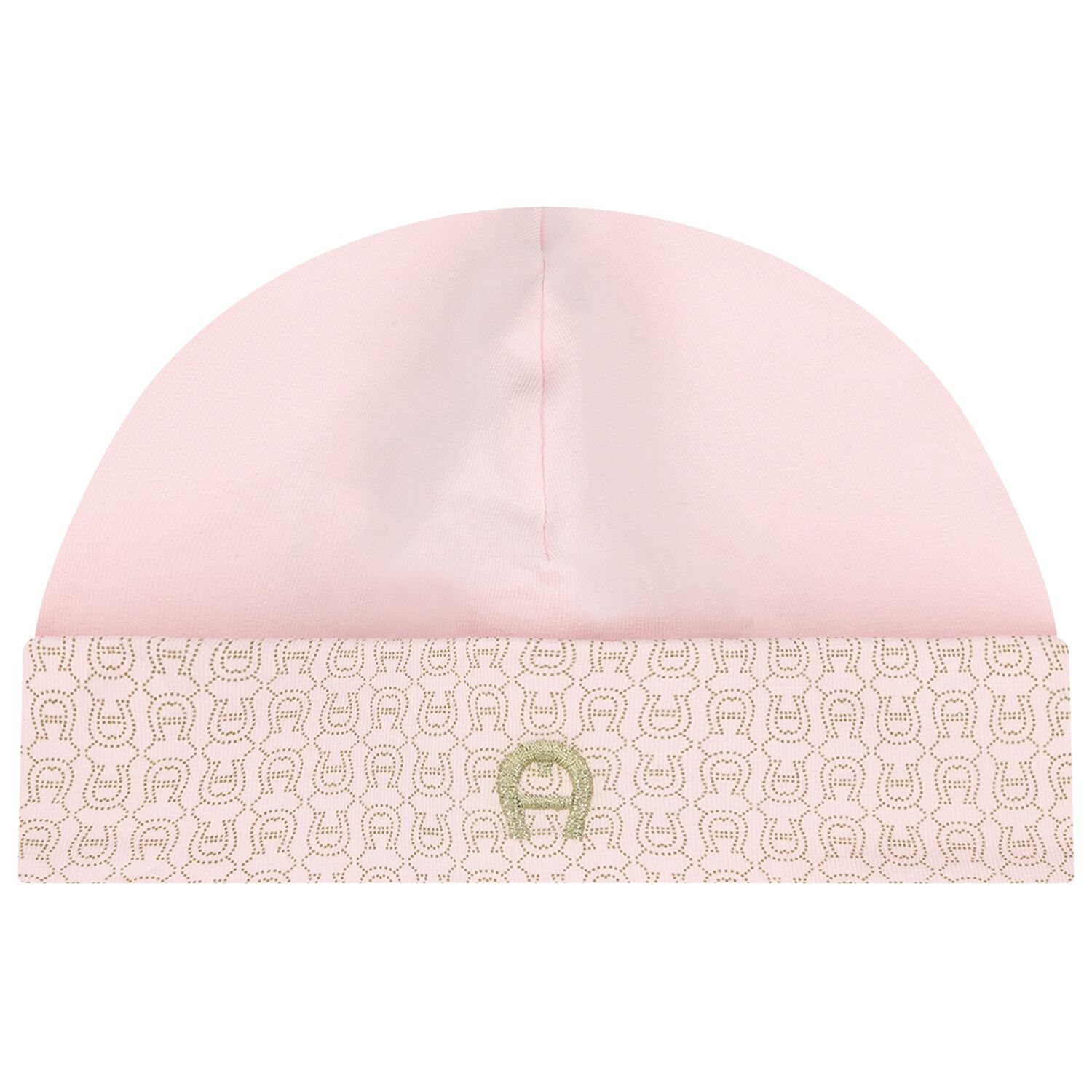Baby Girls Pink Logo Hat, 3, hi-res