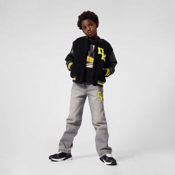 Boys Black Logo T-Shirt