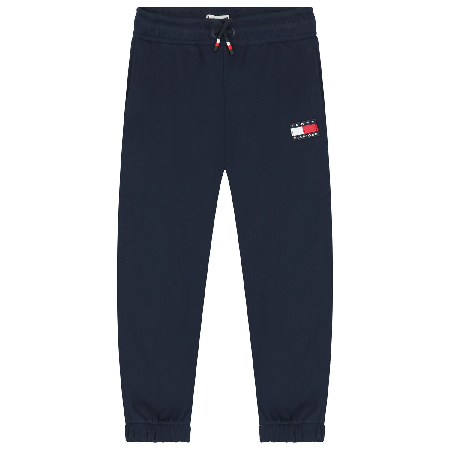 Boys Navy Blue Logo Tracksuit, 1, hi-res
