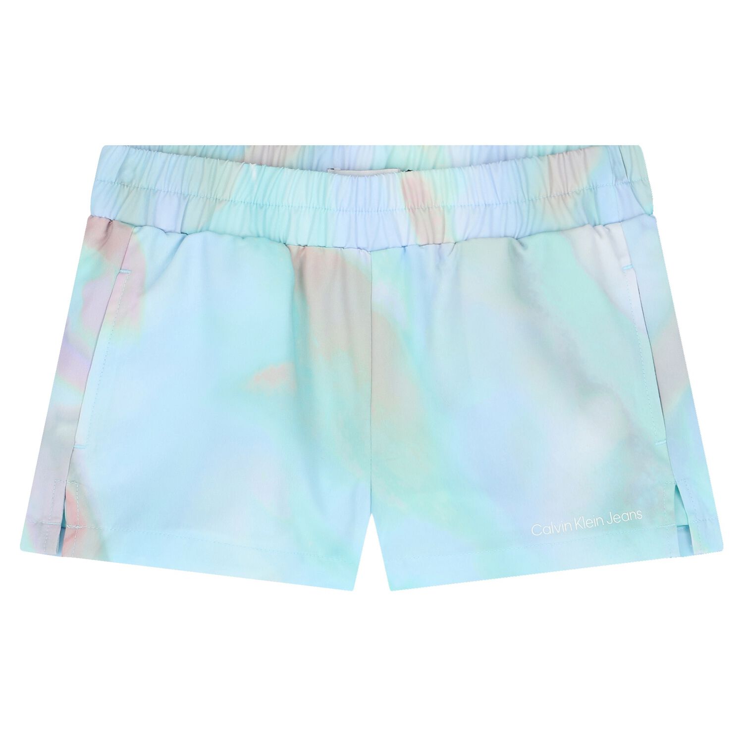 Girls Blue Logo Shorts, 1, hi-res image number null