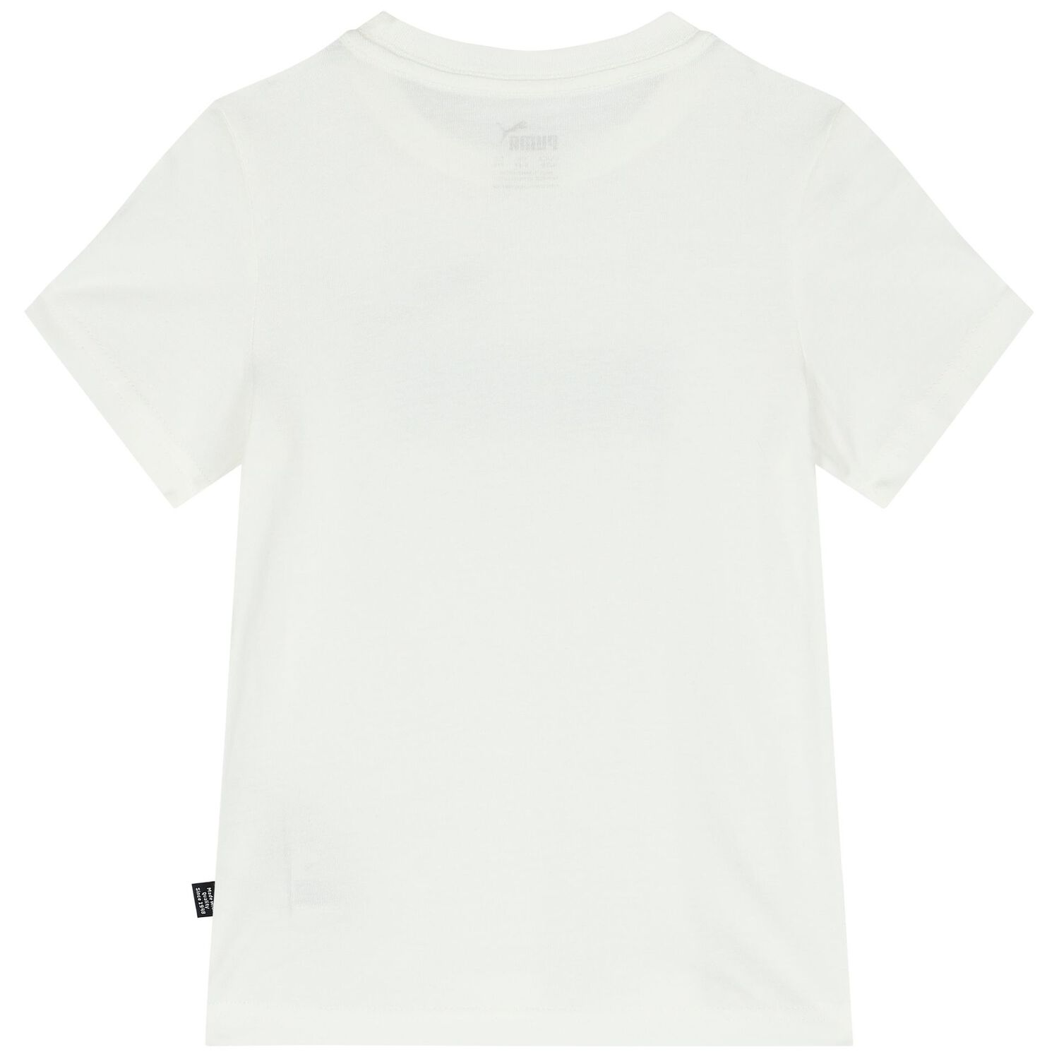 Boys White Logo T-Shirt, 4, hi-res
