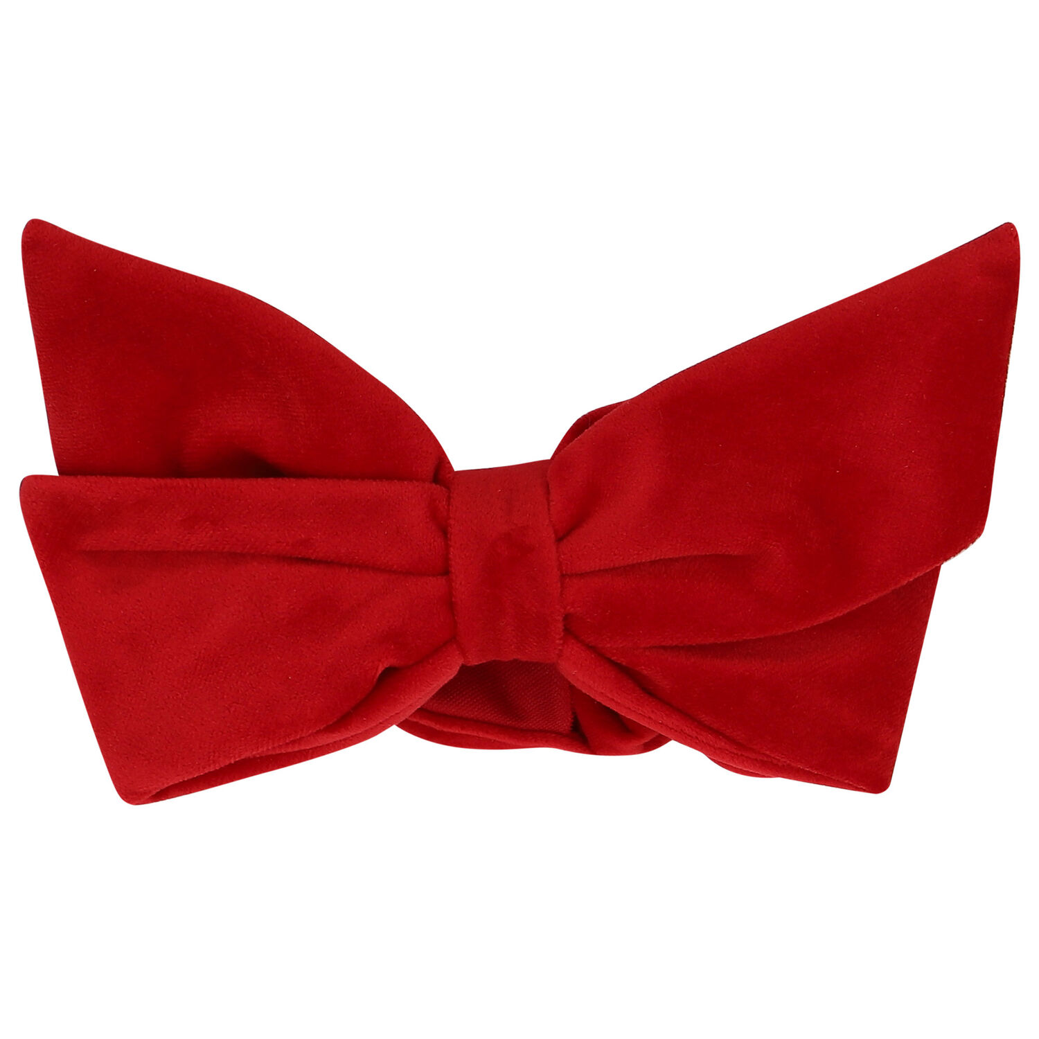 Girls Red Velvet Bow Scrunchie, 2, hi-res image number null