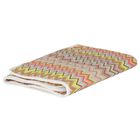 Baby Girls Pink, Yellow & Beige Blanket, 1, hi-res
