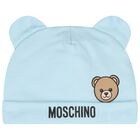 Blue Teddy Bear Logo Babygrow Gift Set, 4, hi-res