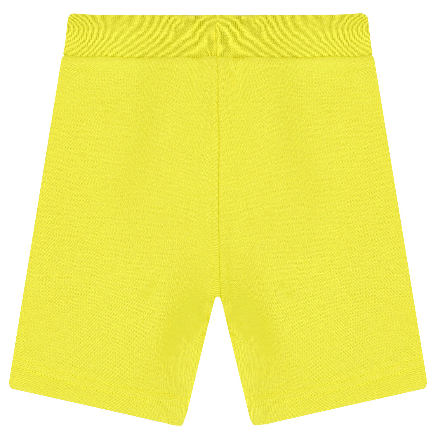 Younger Boys Yellow Logo Shorts, 1, hi-res