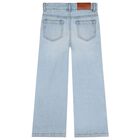 Girls Mini Me Blue Denim Jeans , 1, hi-res