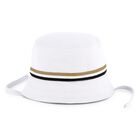 Baby Boys White Logo Hat, 1, hi-res