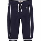 Younger boys Navy Blue Joggers, 1, hi-res