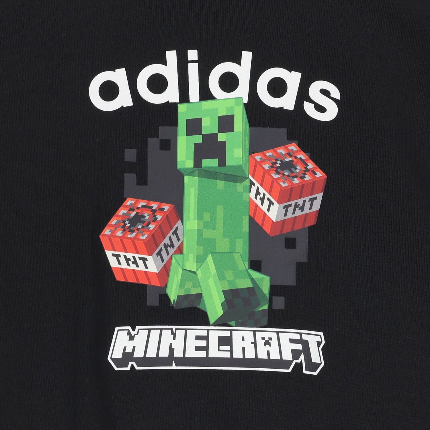 Boys Black & Green Minecraft Logo Tracksuit, 1, hi-res