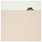 Beige & Ivory Logo Baby Blanket, 1, hi-res