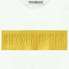 Boys White & Gold Cotton Top, 1, hi-res