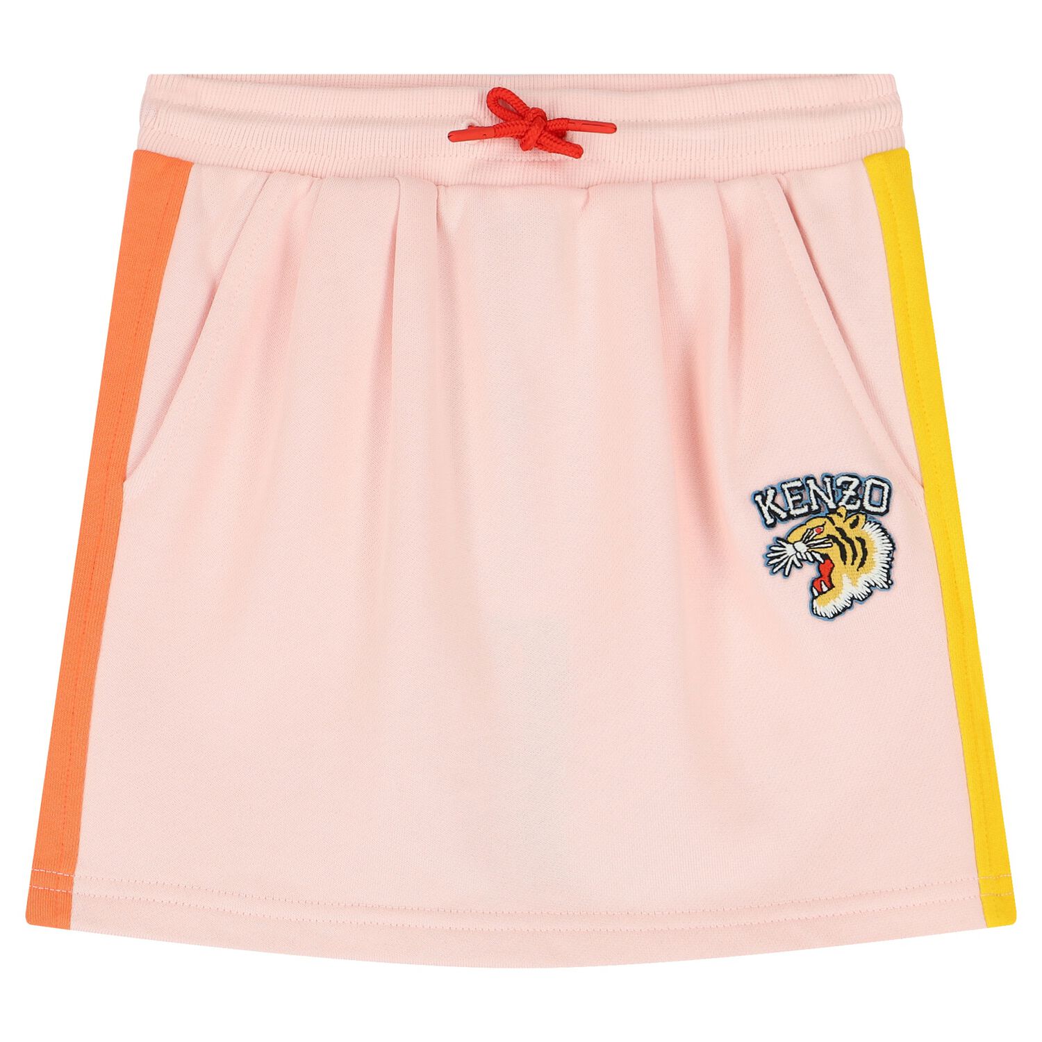 Girls Pink Varsity Tiger Skirt, 1, hi-res image number null